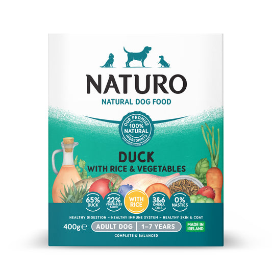 Naturo Adult Duck R&V Tray 7x400g