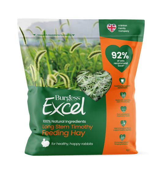 Burgess Excel Long Stem Feeding Hay 1 kg