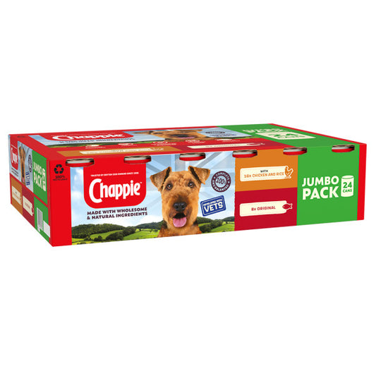 Chappie Tins Favourites 24x412g Tray