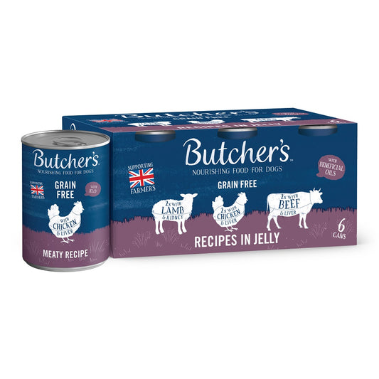 Butchers Tins Recipes GF Jel 4x6x400g