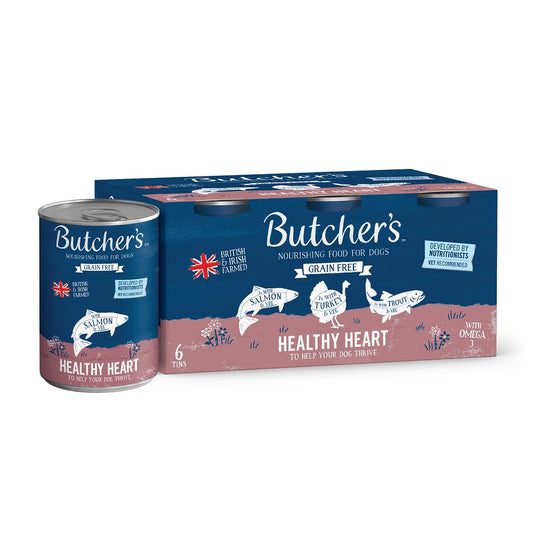 Butchers Tins GF Healthy Heart 4x6x390g