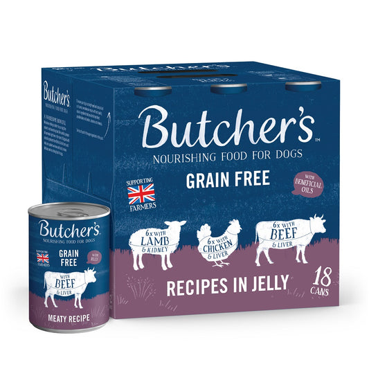 Butchers Tins Recipes GF Jel 18x400g