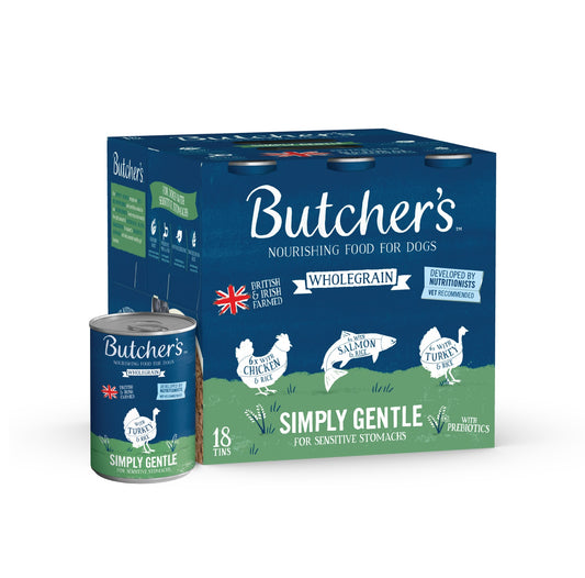 Butchers Tins Simply Gentle 18x390g