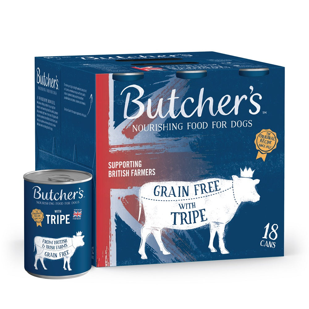 Butchers Tins Tripe GF Mix 18x400g