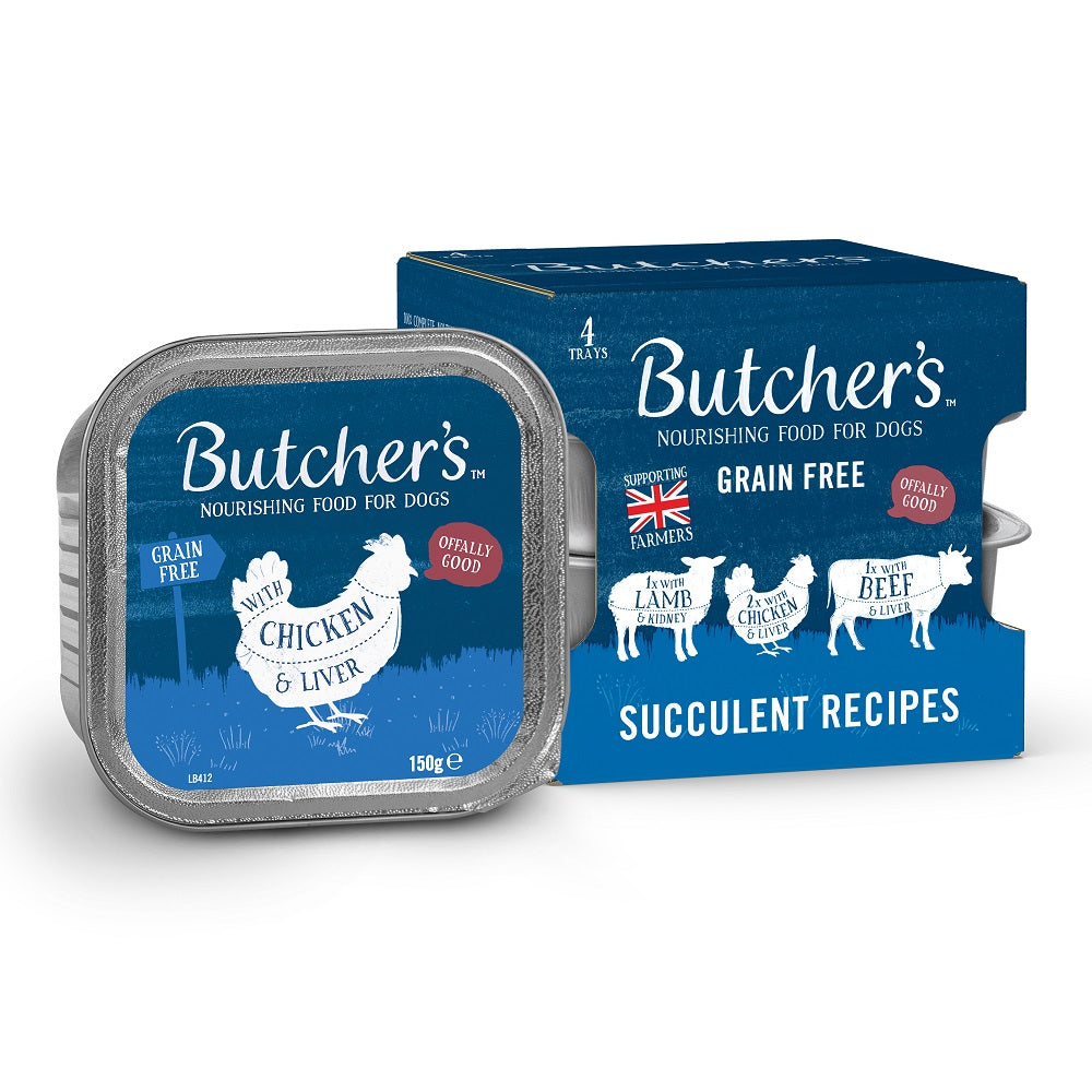 Butchers Tray Succulent Recipes 6x4x150g