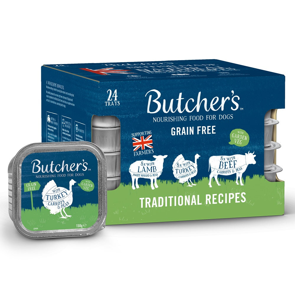 Butchers Tray Trad Recipes GF 24x150g