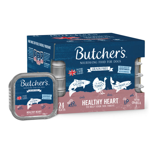 Butchers Tray Healthy Hearts GF 24x150g