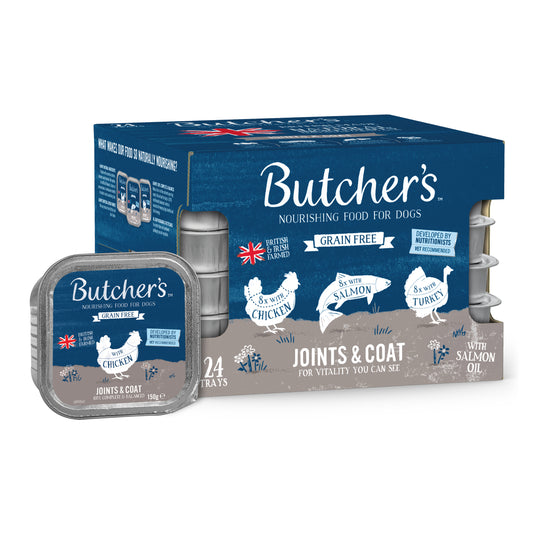 Butchers Tray Joints & Coat GF 24x150g