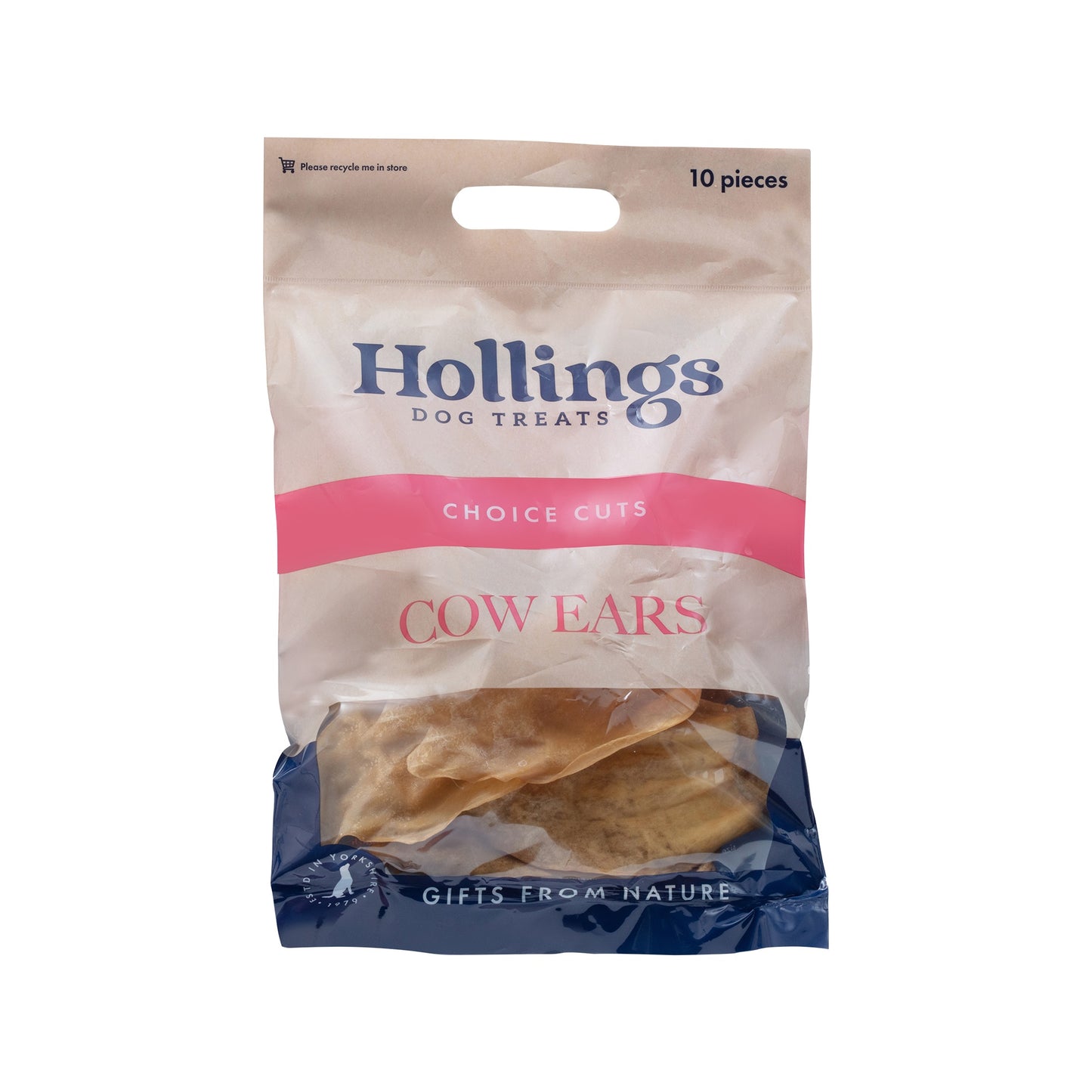 Hollings Cow Ears 4x10pk