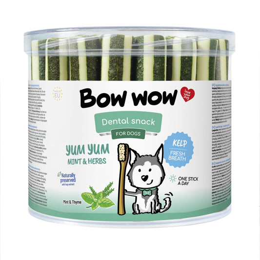 Bow Wow Yum Yums Mint 35x40g