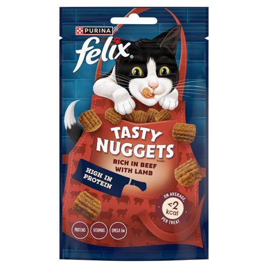 Felix Tasty Nuggets Beef & Lamb 8x50g