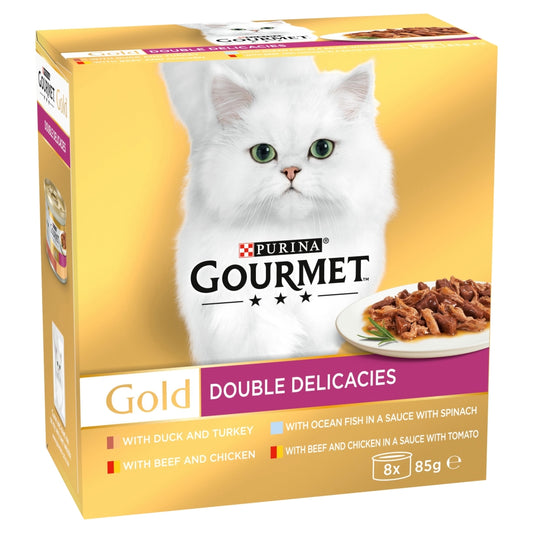 Gourmet Gold Double Delicacies 6x8x85g