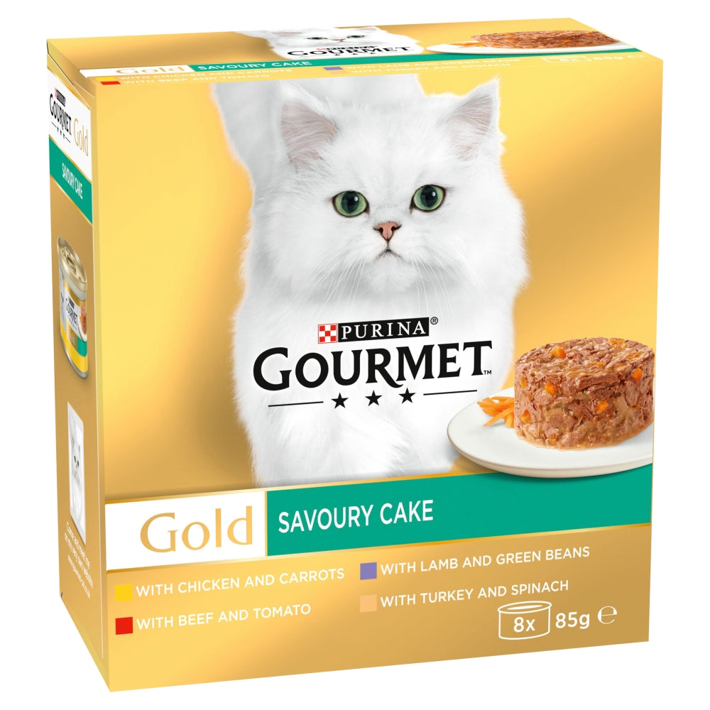 Gourmet Gold Savoury Cake MtVeg 6x8x85g