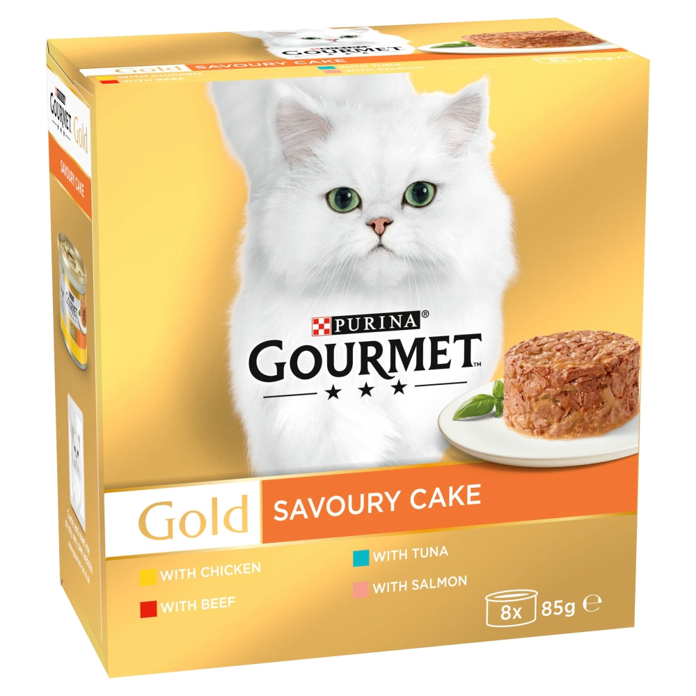 Gourmet Gold Savoury Cake MtFsh 6x8x85g