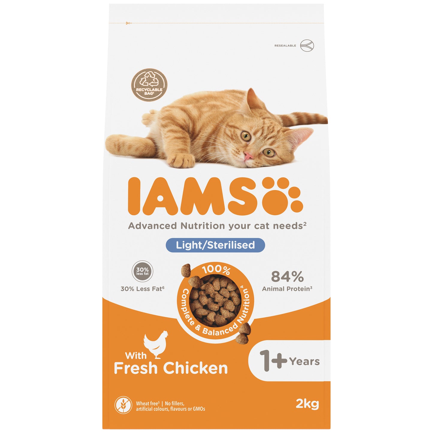 Iams Cat Adult Lght/Sterilised 2x2kg