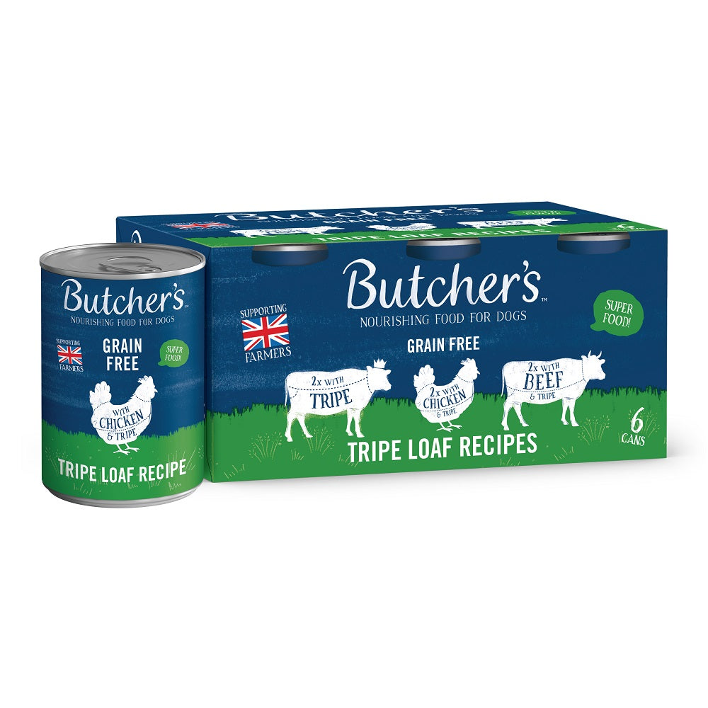 Butchers Tins Tripe Loaf Recipe 4x6x400g