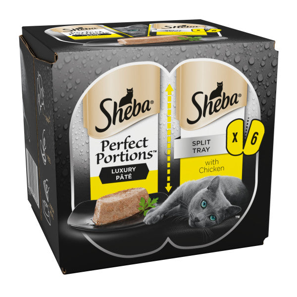 Sheba Perfect Portions Chck Loaf 8x3x75g